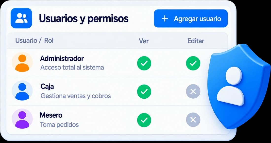 Usuarios y permisos